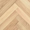 Wood Bee Herringbone Дуб Селект гладкий глянец, Select UV-лак gloss 30±5% (правая) (миниатюра фото 1)