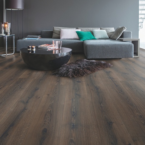 Quick Step Majestic MJ3553 Дуб пустынный шлифованный темно-коричневый (фото 10)