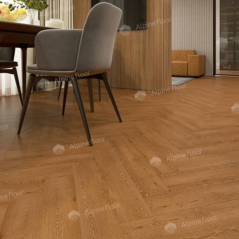 Alpine Floor LVT Parquet ECO 16-32 Дуб Селена 4V 43кл (фото 3)