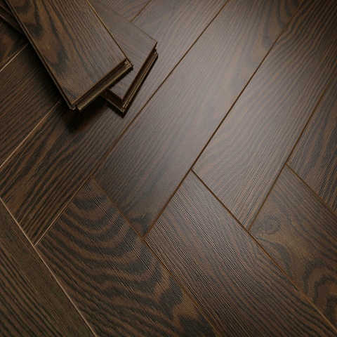 Skalla Wood Herringbone 12 мм 34 класс 4V HR 1024 Дуб Руан (Oak Rouen) (фото 8)