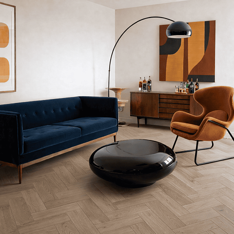 Skalla Wood Herringbone 12 мм 34 класс 4V HR 1027 Дуб Борен (Oak Boren) (фото 3)