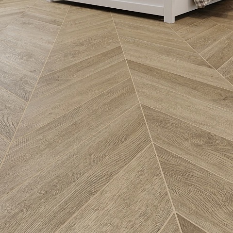 Alpine Floor LVT Chevron Alpine  ECO 20-2 Дуб Ваниль Селект Chevron 4V 43кл AB (фото 2)