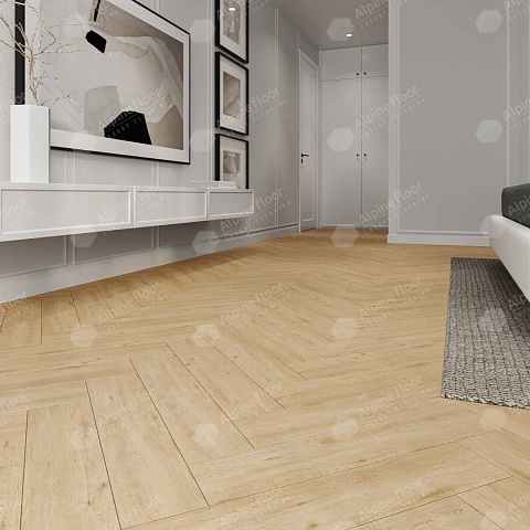Alpine Floor LVT Parquet ECO 16-26 Дуб Лесат 4V 43кл (фото 2)