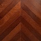 Wood Bee Chevron  Сапели гладкий глянец Sapele, UV-лак gloss 40±5% (левая) (миниатюра фото 1)
