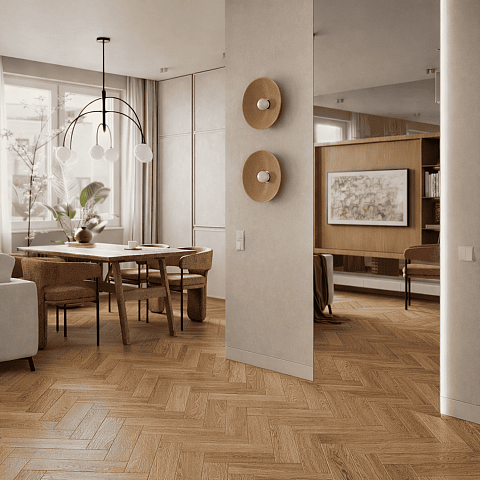 Alpine Floor Herringbone 12 4V 34 (CH) LF105-10AB Дуб Венето (фото 4)