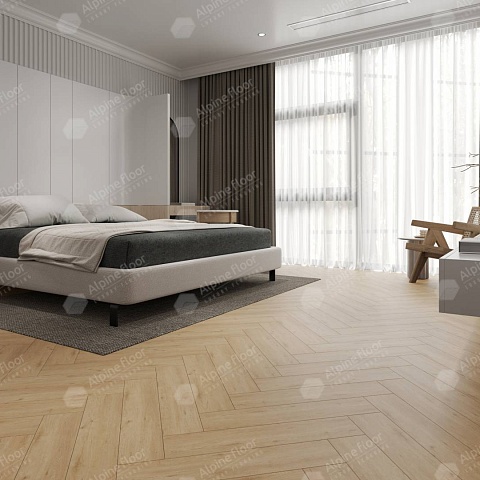 Alpine Floor LVT Parquet ECO 16-26 Дуб Лесат 4V 43кл (фото 1)