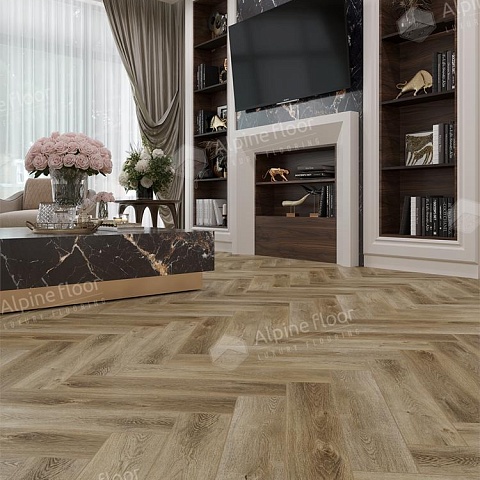 Alpine Floor LVT Parquet ECO 16-35 Дуб Целата 4V 43кл (фото 4)