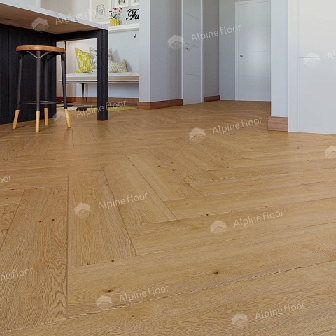 Alpine Floor LVT Parquet ECO 16-27 Дуб Хатиса 4V 43кл (фото 3)