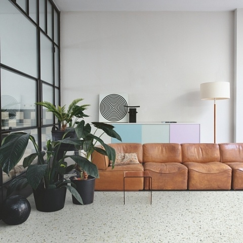 QS Vinyl Flex BLUSH плитка SGTC 20307 Терраццо многоцветный (фото 8)