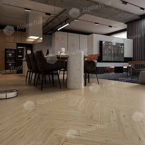 Alpine Floor Herringbone 8 Pro 4V 33 (CH) LF102-1B New_ Дуб Лион (фото 5)