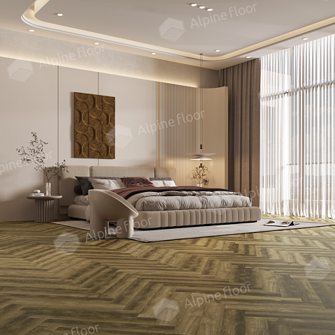 Alpine Floor Herringbone 12 Pro 4V 34 (CH) LF106-09A New Дуб Марсель (фото 16)
