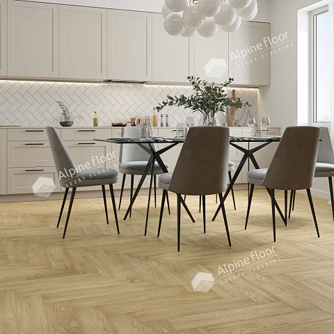 Alpine Floor LVT Parquet ЕСО 16-3 Дуб Ваниль Селект 4V 43кл (фото 2)
