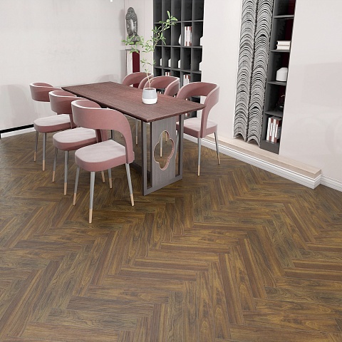 Skalla Wood Herringbone 12 мм 34 класс 4V HR 1022 Дуб Ивеланн (Oak Iveland) (фото 9)