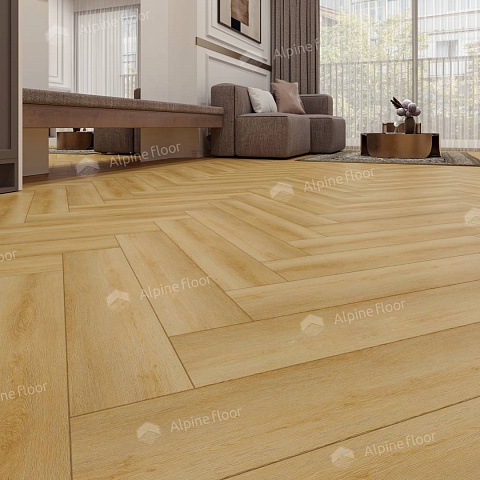 Alpine Floor LVT Parquet ECO 16-29 Дуб Батейн 4V 43кл (фото 3)