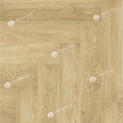 Alpine Floor LVT Parquet ЕСО 16-3 Дуб Ваниль Селект 4V 43кл (фото 1)