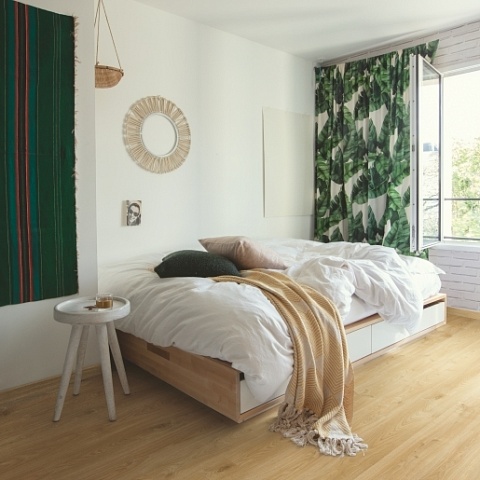QS Vinyl Flex LIV планка SGSPC 20316 Дуб кантри коричневый (фото 8)