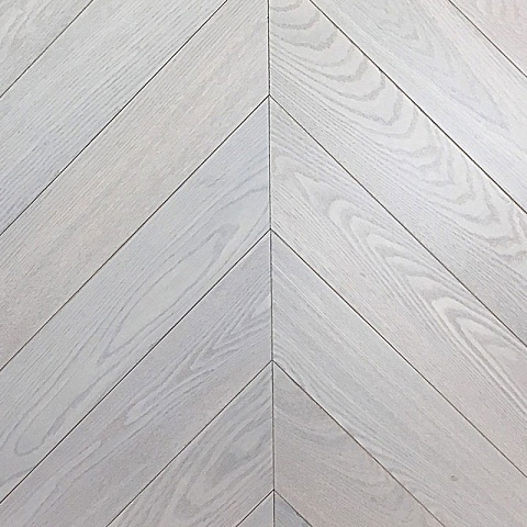 Wood Bee Chevron  Ясень Мунлайт браш матовый Moonlight, UV-лак gloss 5-9% (правая) (фото 1)