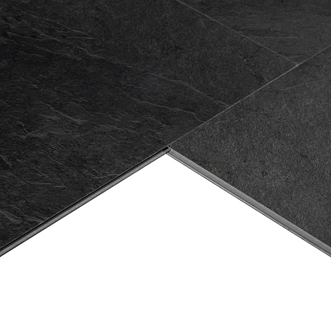 QS Alpha Vinyl ORO BASE плитка AVSTT 40035 Сланец чёрный (фото 8)