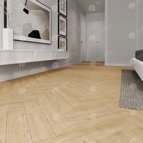 Alpine Floor LVT Parquet ECO 16-26 Дуб Лесат 4V 43кл (фото 5)