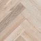 Wood Bee Herringbone Дуб Крема браш матовый Crema, UV-лак gloss 5-9% (правая) (миниатюра фото 1)