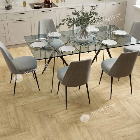 Alpine Floor LVT Parquet ЕСО 16-3 Дуб Ваниль Селект 4V 43кл (фото 5)