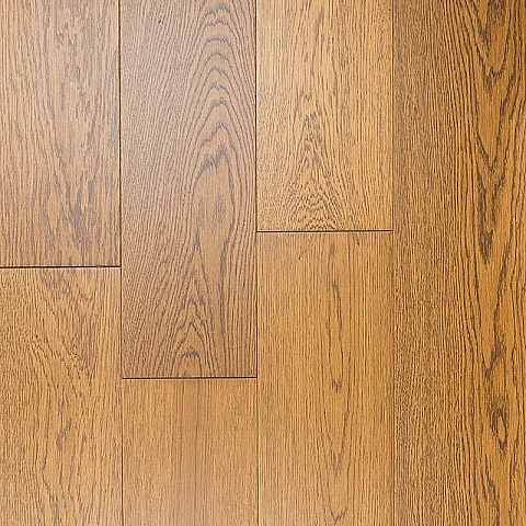 Инженерная доска CROWNWOOD Classic Arte 2-х слойная шип-паз Дуб Милес УФ-лак/Натур/Браш 400..1500 x 175 x 15 / 1.313м2 (фото 1)