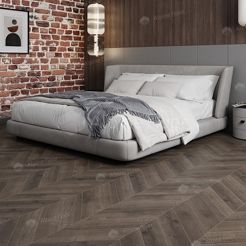 Alpine Floor LVT Chevron Alpine  ECO 20-9 Дуб Антарес Chevron 4V 43кл AB (фото 2)