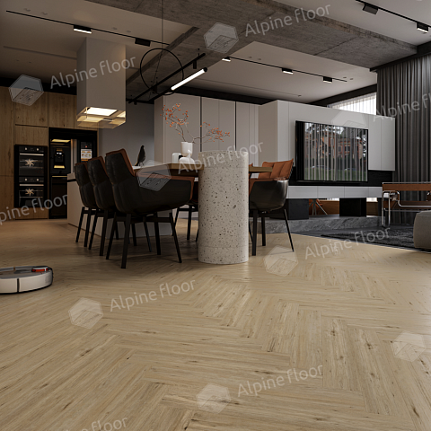 Alpine Floor Herringbone 8 Pro 4V 33 (CH) LF102-1B New_ Дуб Лион (фото 2)