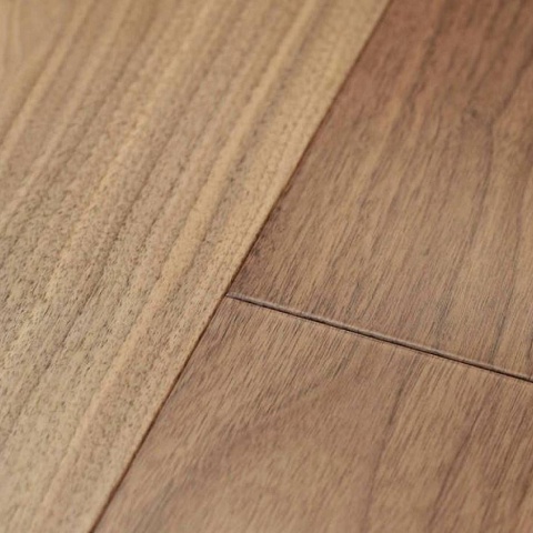 HM Flooring 14 мм шип-паз Орех американский тонированный Селект лак с фаской (фото 2)